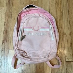 Fred Perry Vintage Pink Backpack